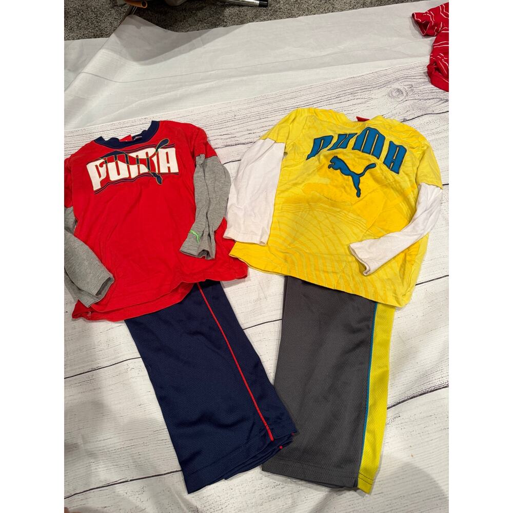 Lot of 2 Sets of Puma Activewear Size Youth 5